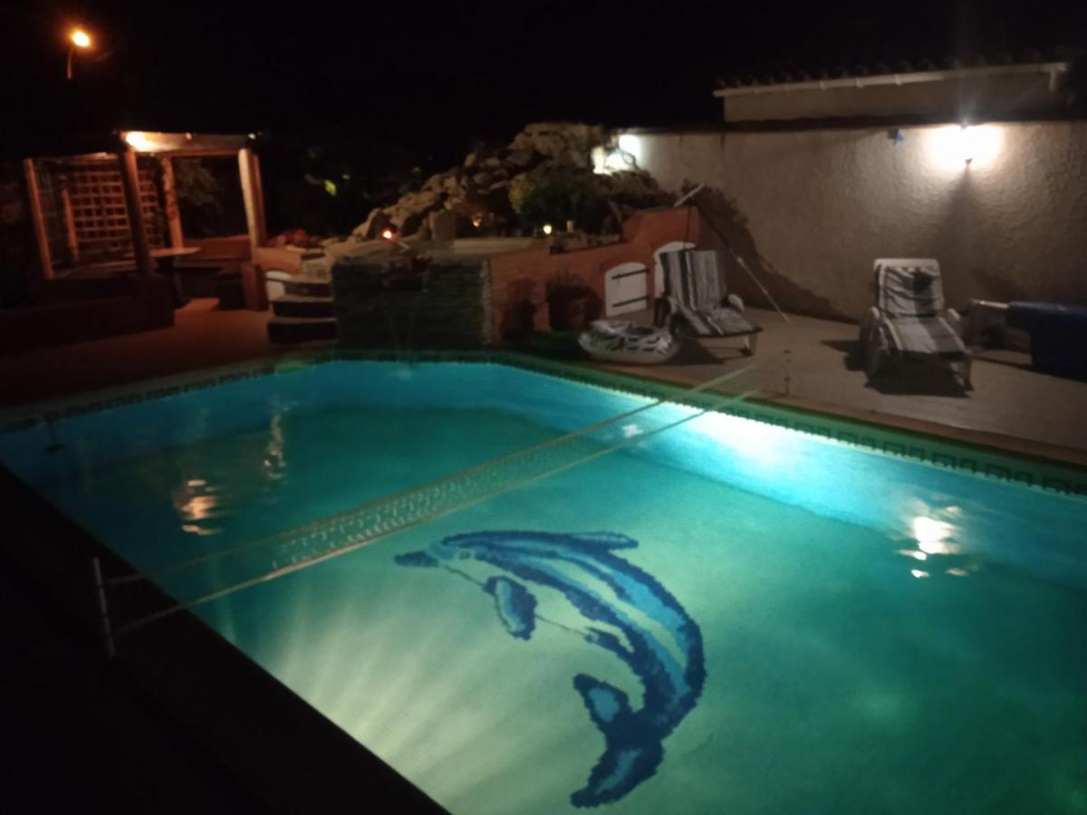 Gite T2 Avec Grande Piscine Apartamento Villeneuve-la-Comptal Exterior foto